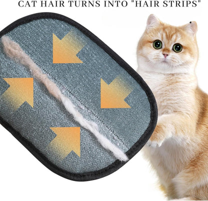 Kicklo Pet Hair Remover, the Magic Brush Pet Hair Remover,Upgraded Electrostatic Pet Hair Removeral Gloves – Reusable Grooming Mitt for Cats & Dogs, Perfect for Sofa, Carpet & Car Interior(1)