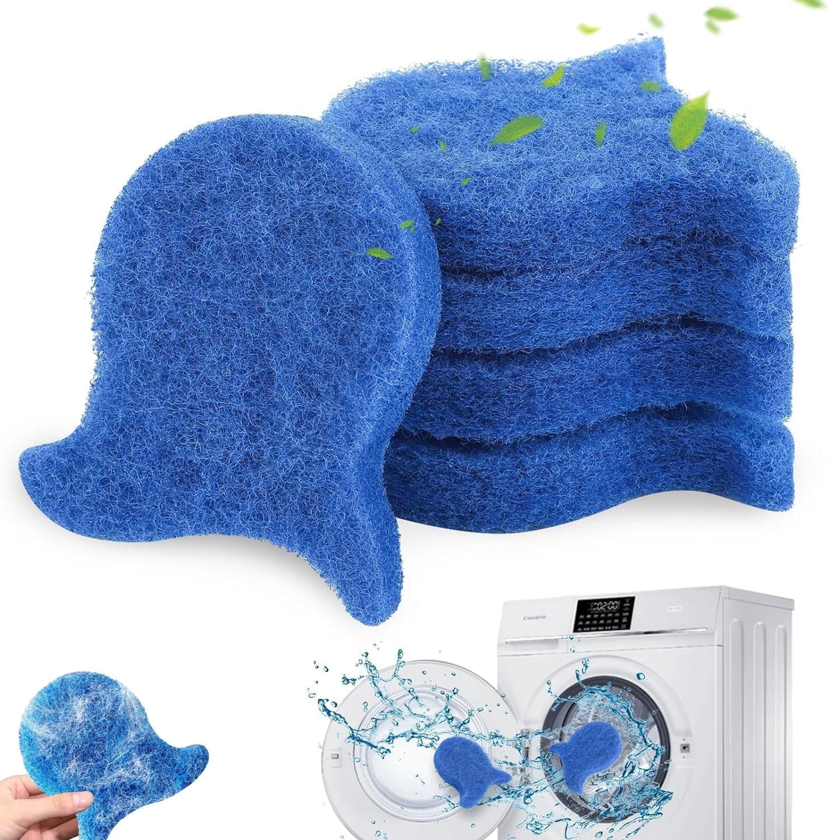 Reusable Pet Hair Remover for Laundry (5-Pack): Washing Machine & Dryer Lint and Fur Catcher