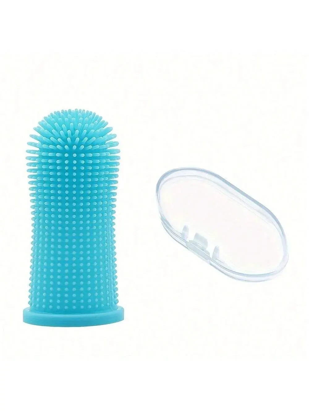 Gentle Pet Finger Toothbrush with Storage Case