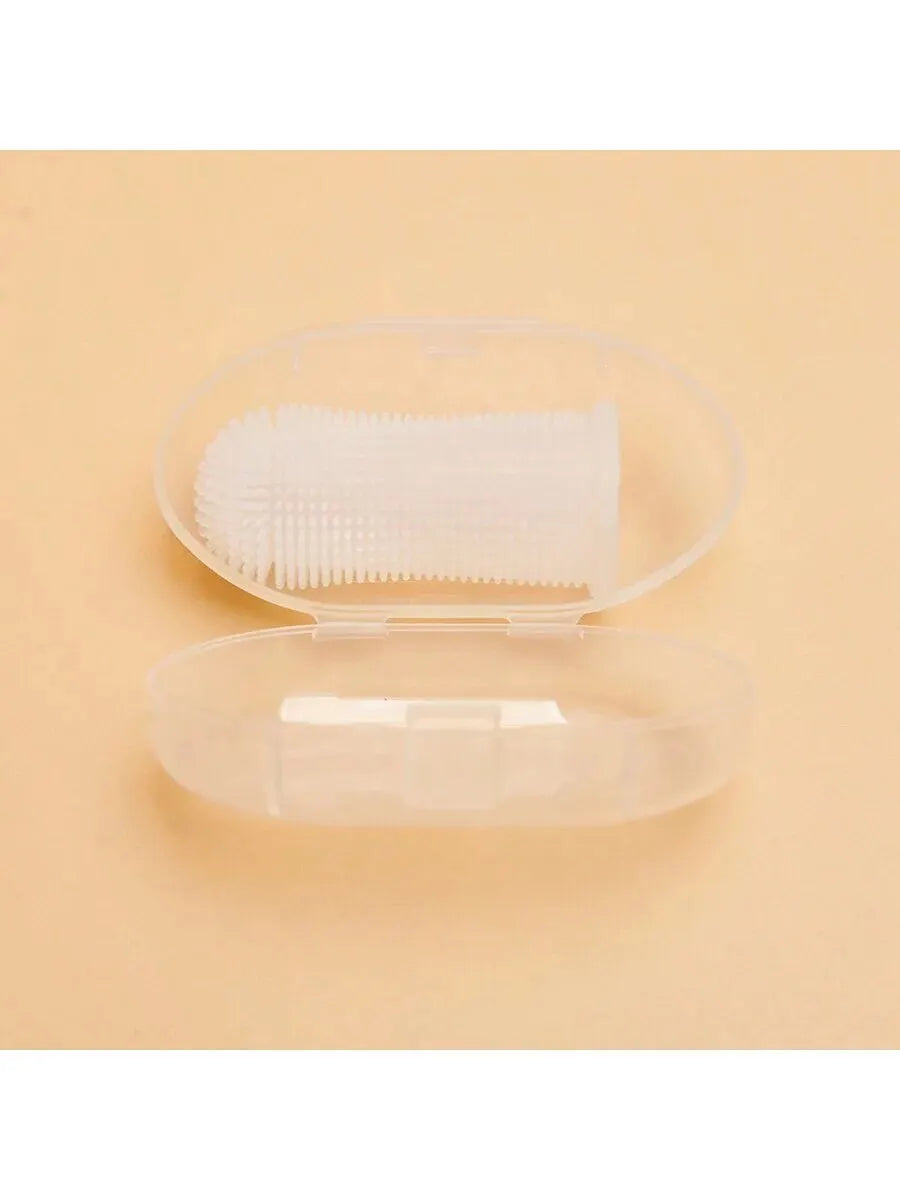 Gentle Pet Finger Toothbrush with Storage Case