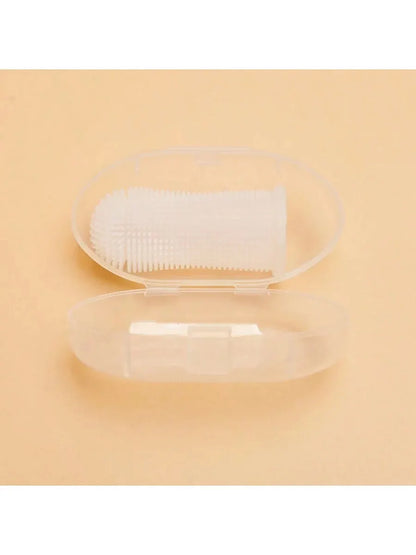 Gentle Pet Finger Toothbrush with Storage Case